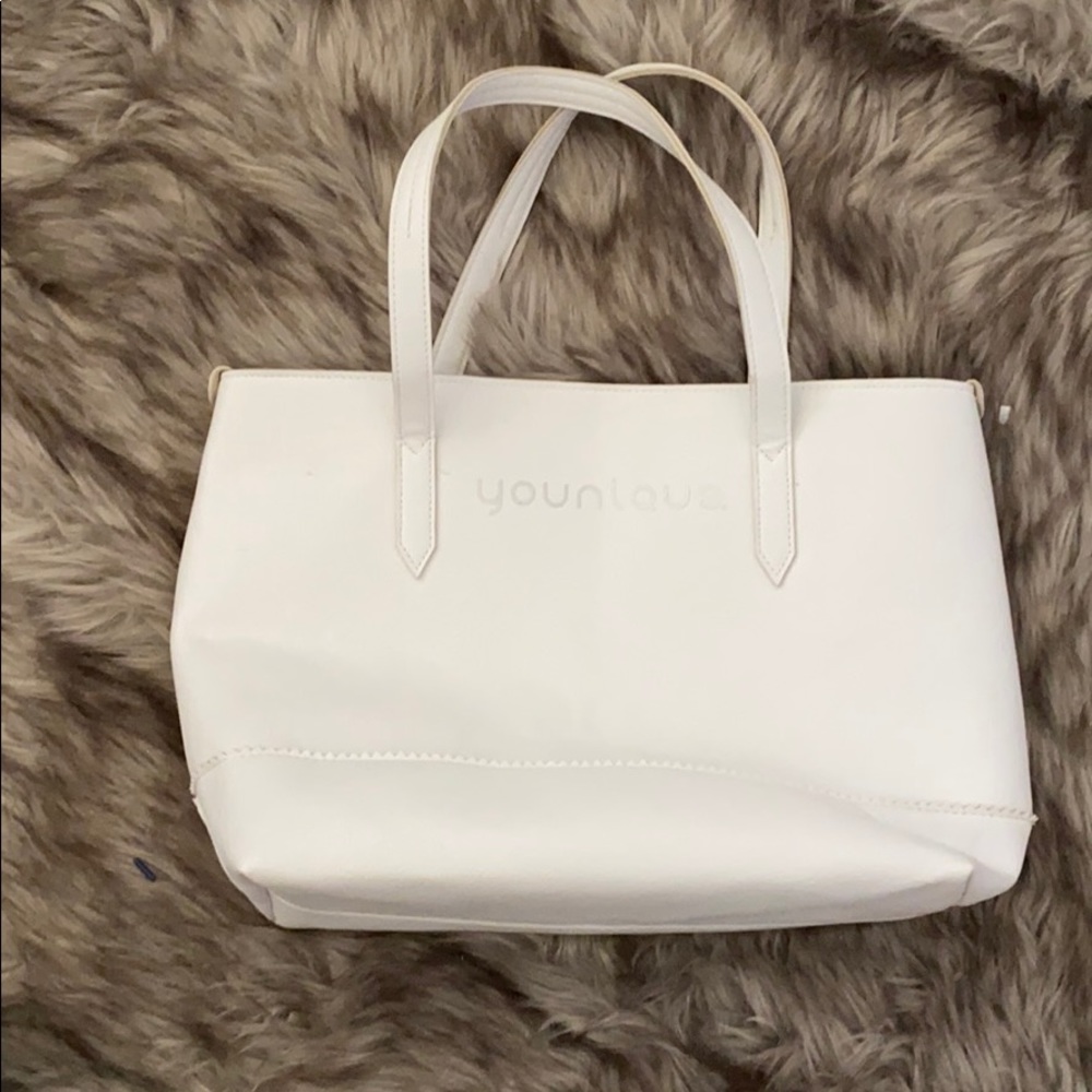 Younique White tote